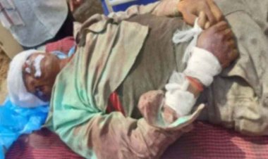 खेत से लौटते समय हुआ दर्दनाक हादसा, अचानक लगा रिवर्स गियर!, हार्वेस्टर की पहियों के नीचे दबकर गई किसान की जान, पूरे गांव में शोक की लहर