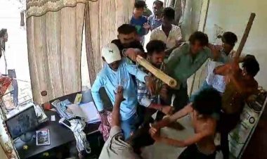 कॉलेज छात्र पर जानलेवा हमला, बाइक धीरे चलाओ’ कहने पर युवकों को पेट्रोल पंप के केबिन में घुसकर लाठी-रॉड से किया लहूलुहान, हैवानियत CCTV में कैद