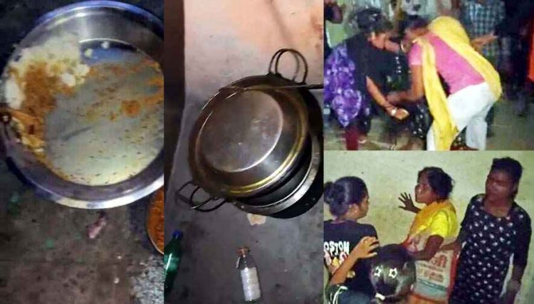 घर के भीतर गौमांस पकाते पति-पत्नी और बेचने वाले को पुलिस ने रगे हाथ किया  गिरफ्तार, नशे में आपसी विवाद के बाद खुली पोल, 5 किलो मांस जब्त