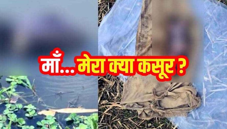 कलयुगी मां ने 2 दिन की नवजात बच्ची को तालाब में जिंदा फेंका, दम घुटने से मौत, हत्या का केस दर्ज, अवैध संबंध का खौफनाक नतीजा!