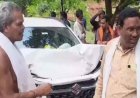 भीषण सड़क हादसा: दो कारों की आमने-सामने जोरदार टक्कर, एक की मौके पर मौत, 4 लोगों की हालत नाजुक, दोनों वाहन के उड़े परखच्चे