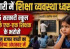 76 सरकारी स्कूलों में शिक्षकों की भारी कमी के कारण एक-एक शिक्षक के भरोसे पूरे विद्यालय, दांव पर 3000 से ज्यादा बच्चों का भविष्य, गहराया शिक्षा संकट