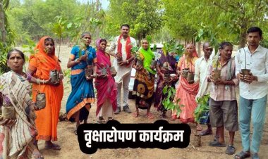 विश्व पर्यावरण दिवस पर कुम्ही के मुक्ति धाम तालाब परिसर में प्रतिनिधि एवं ग्रामवासियों के द्वारा वृक्षारोपण कार्यक्रम आयोजित, वृक्षों को बचाने लिया संकल्प
