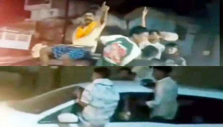 जमानत पर जेल से निकलकर रौब दिखाना पड़ा महंगा, फूल-मालाओं से स्वागत कर निकाली बदमाशों की रैली, वीडियो वायरल के बाद 9 आरोपी गिरफ्तार