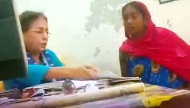 पति की मौत के बाद विधवा से रिश्वत : बैंक मैनेजर पर 5 हजार रुपये लेने का आरोप, पीड़िता ने कलेक्टर से लगाई इंसाफ की गुहार, लोगों में आक्रोश का माहौल