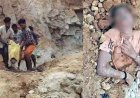 खदान में खुदाई के दौरान बड़ा हादसा, गिट्टी निकालते समय धंसा पत्थर, दो मजदूरों की मौके पर मौत, ग्रामीणों ने शवों को निकाला बाहर, जांच शुरु
