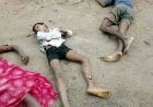कोयला लोड तेज रफ्ता ट्रेलर ने स्कूटी को मारी जोरदार टक्कर, पिता और नाबालिग बेटे की मौत, मां की हालत गंभीर, ओवरटेक करते समय दर्दनाक हादसा