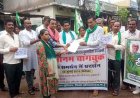 अनशनरत सोनम वांगचुक के समर्थन में भारतीय किसान यूनियन ने राष्ट्रपति के नाम तहसीलदार कोसौंपा ज्ञापन, केंद्रीय शिक्षा मंत्री के इस्तीफे की मांग