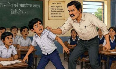 कक्षा में एक मिनट देर से पहुंचा 7वीं का छात्र, सिर पकड़कर दीवार से टकराने का आरोप, पिता बोले- कॉलर पकड़कर दी गाली, टीचर पर FIR दर्ज