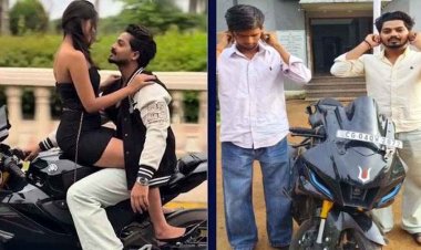 सड़क पर अश्लीलता का वीडियो पड़ा भारी, वायरल होते ही हरकत में आई पुलिस… थाने में कान पकड़कर माफी मांगता दिखा स्टंटबाज और उसका साथी