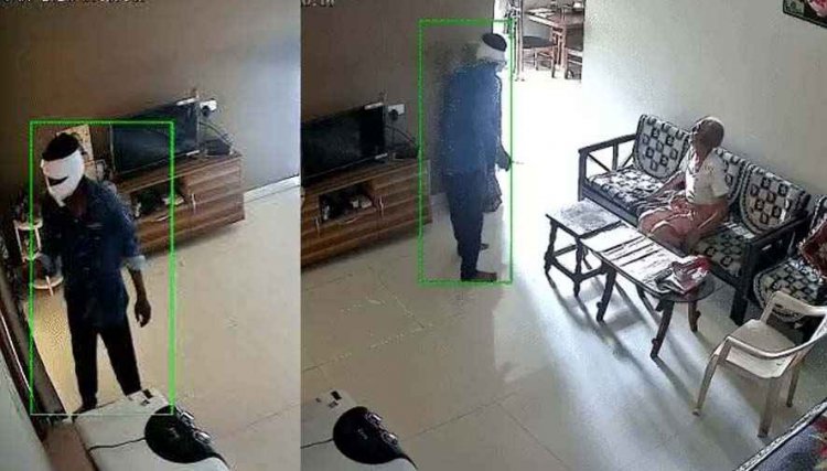 नौकरी छुडाने का बदला लेने घर में घुसकर बुजुर्ग दंपती को हथियार दिखाकर महिला के गले से नेकलेस छीनकर फरार, पूर्व केयरटेकर गिरफ्तार