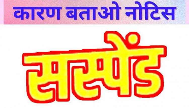 सुशासन तिहार की शिकायत पड़ी भारी, लापरवाही पर पटवारी निलंबित, जनपद पंचायत का कर्मचारी सस्पेंड, 8 तहसीलदारों को नोटिस जारी