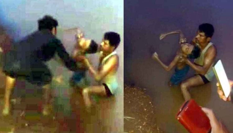 ठेकेदार की लापरवाही बना काल, बारिश से भरे गड्ढे में डूबने से तीन मासूम स्कूली बच्चों की दर्दनाक मौत, गांव में पसरा मातम, जांच शुरू, होगी कार्रवाई