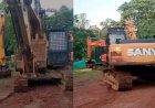 छुरा ब्लॉक में अवैध रेत उत्खनन और भंडारण पर कलेक्टर बी.एस. उईके के निर्देश पर खनिज विभाग की बड़ी कार्रवाई, दो चैनमाउंटेन मशीन जब्त