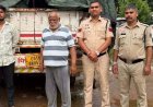 रायपुर में गौ-तस्करी का खुलासा, 10 गाय और बछड़ों से भरा माजदा वाहन जब्त, पुलिस ने दस पशुओं को किया बरामद, 2 तस्करों को गिरफ्तार कर भेजा जेल