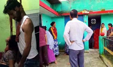 किराए के मकान में रह रहे पति-पत्नी की मिली लाश, बच्चों के रोने की आवाज सुन पहुंचे मकान मालिक, एक ही फंदे पर लटके मिले दो शव, गांव में मचा हड़कंप