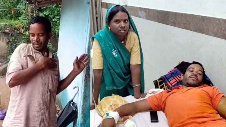 जहरीले सांप से नशेड़ी का खतरनाक खेल पडा भारी, कोबरा को काटने के लिए उकसाने वाला इलाज के दौरान फरार, संतराम को कराया गया अस्पताल में भर्ती