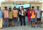 11 केवी की हाईटेंशन वायर से लोहे का पोल उठाने के दौरान करंट की चपेट में आए मजदूर, 2 मजदूरों की गई जान, दो गंभीर, साथी श्रमिकों ने किया हंगामा