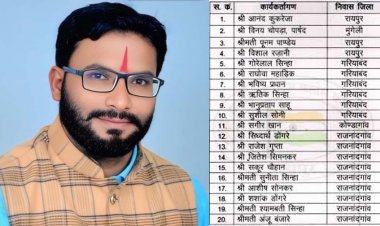 छत्तीसगढ़ कांग्रेस के 20 नेताओं का निष्कासन रद्द, कुकरेजा-डोंगरे-ऋतिक सिन्हा समेत कई दिग्गजों की वापसी का रास्ता साफ; अमित-रेणु जोगी पर फैसला बाकी