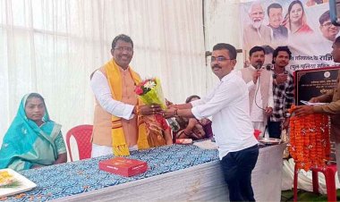 145 करोड़ रुपए के सड़क निर्माण कार्य का विधायक रोहित साहू ने किया भूमि पूजन, राजिम-छुरा 45 किमी सड़क चौड़ीकरण कार्य का किया शुभारंभ