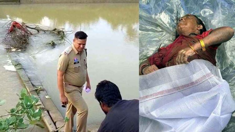 बोरी में डालकर नहर में फेंका शव, गर्दन पर मिले धारदार हथियार के निशान, हत्या की आशंका, इलाके में फैली सनसनी, मृतक की नहीं हो सकी पहचान