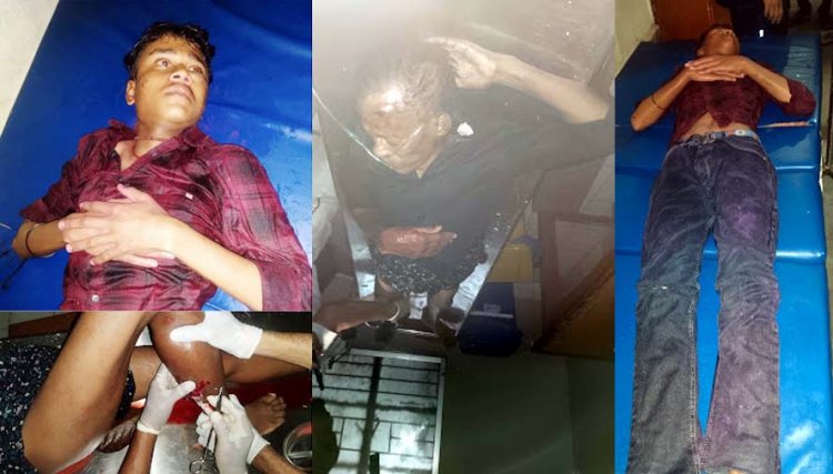 मूसलाधार बारिश के बीच दर्दनाक हादसा, तेज रफ्तार बाइक ने ग्रामीण को मारी टक्कर, दोनों घायल, मचा हड़कंप, 112 की टीम ने पहुंचाया अस्पताल, बुजुर्ग गंभीर