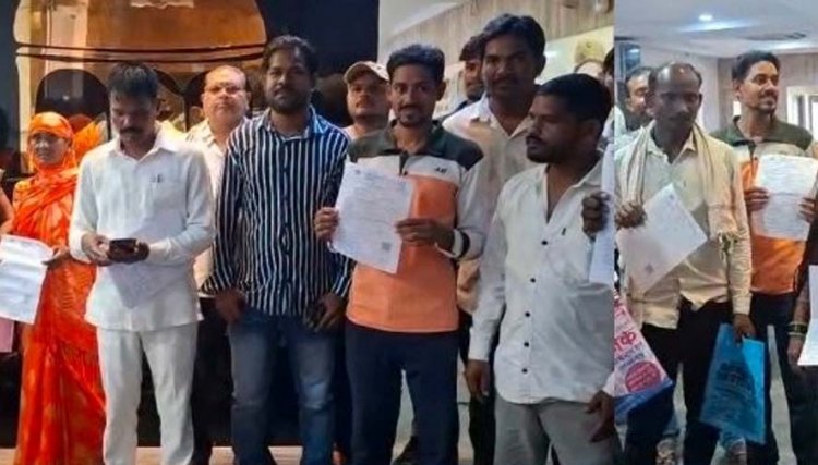 भवन अनुज्ञा घोटाला, रसीद 42 हजार की, वसूली 1.70 लाख, निगम मुख्यालय पहुंचे वार्डवासी, एफआईआर कर जांच की मांग पर भी सिस्टम क्यों मौन?