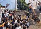 गरियाबंद में कांग्रेस का शक्ति प्रदर्शन, 20 सूत्रीय मांगों को लेकर नगरपालिका का घेराव, नगरीय प्रशासन मंत्री का पुतला दहन. भ्रष्टाचार और अव्यवस्थाओं पर सवाल