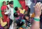 बच्चा चोर होने की अफवाह पर बवाल! 5 महिलाओं की लाठी-डंडों से पिटाई, भीड़ ने बाल खींचें, पैसे मांगने पर हुआ विवाद, वीडियो जमकर वायरल