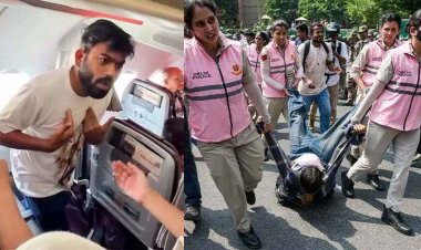 जंतर-मंतर जाते हिरासत में ममता-केजरीवाल समेत तीन पूर्व मुख्यमंत्री और हजारों लोग, अभिजीत दीपके की दादी का निधन, परिवार ने पुलिस कार्रवाई पर उठाए सवाल