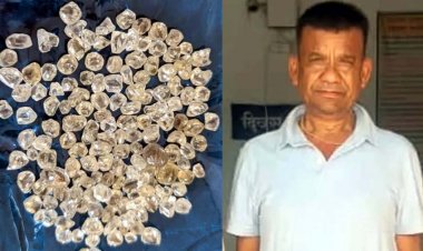 8 साल तक छिपाकर रखे चोरी के हीरे बेचने निकला बुजुर्ग, ग्राहक का इंतजार कर रहा आरोपी विनोद अग्रवाल 146 नग कीमती होरों समेत गिरफ्तार