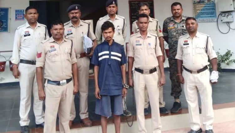 बकरी की खाल के बारे में पूछने पर हुआ जमकर विवाद, पति ने पत्नी को डंडे से पीट-पीटकर उतारा मौत के घाट, आरोपी रिंकू गिरफ्तार होकर पहुंचा जेल